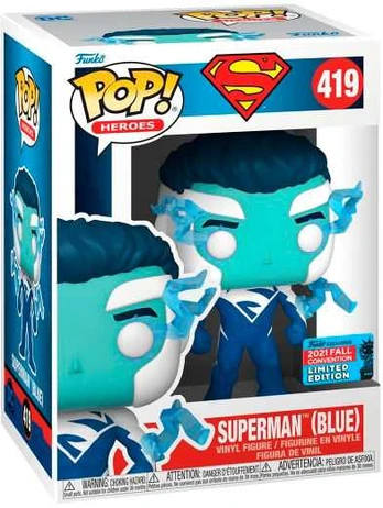 Funko POP figure DC Comics Superman Mėlyna Exclusive