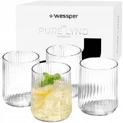 Wessper stiklinės LYND Glass– 4 vnt. kaina