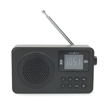 FM radijas su įkraunama baterija, „Bluetooth“