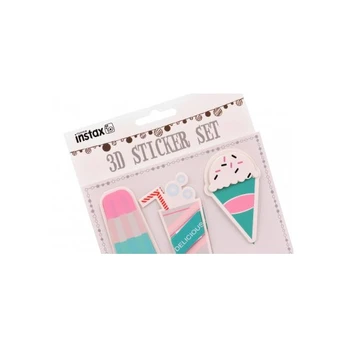 instax 3D lipdukų rinkinys "Summer" (9 vnt)