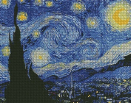 Ideyka Deimantinė mozaika: Vincentas van Gogas 40 x 50 cm