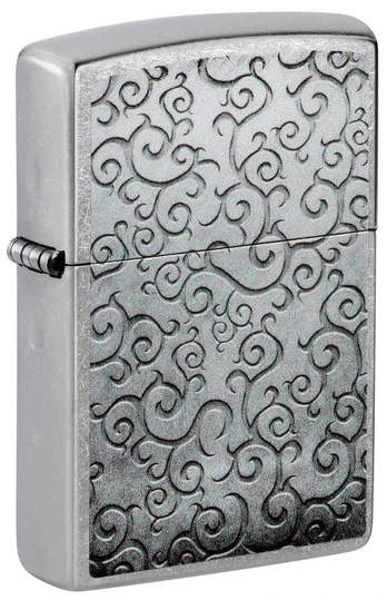 Žiebtuvėlis Zippo Vines Design 48726, sidabro