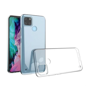 „iLike Realme Realme 9i“ silikoninis dėklas, skaidrus