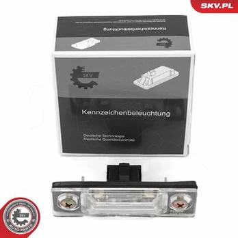 Valstybinio numerio apšvietimas ESEN SKV 72SKV038