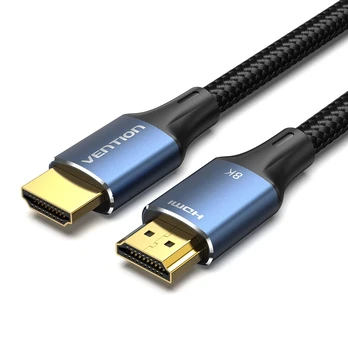 HDMI-A 8K kabelis 2 m Vention ALGLH (mėlynas)