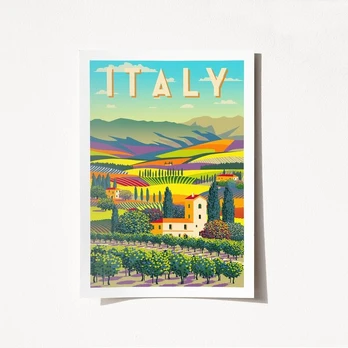 Reprodukcija Italy 1963