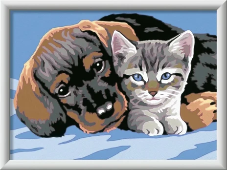 Ravensburger Piešimo rinkinys vaikams du draugai
