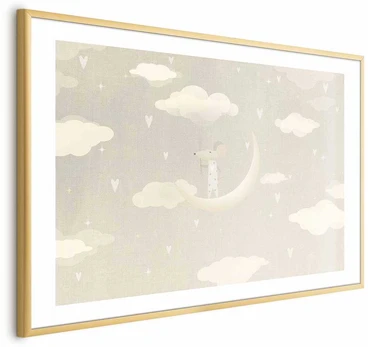 Artgeist Plakatas - Mouse on the Moon
