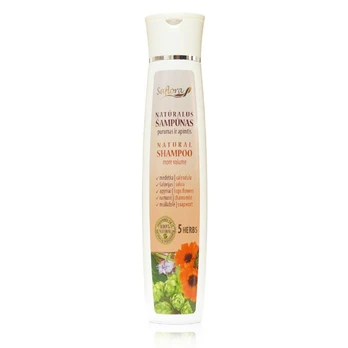 Saflora šampūnas "Purumas ir apimtis", 200 ml