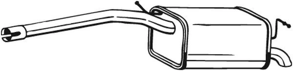 Galinis duslintuvas BOSAL 233-505