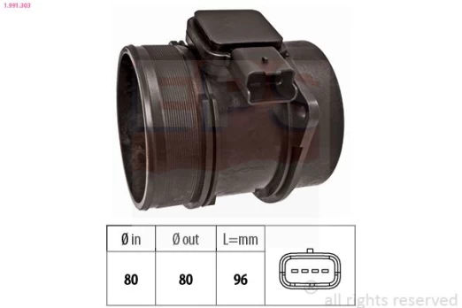 Oro masės jutiklis EPS 1.991.303