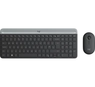 Logitech MK470 Slim Combo Belaidė klaviatūra + pelė, US, Graphite