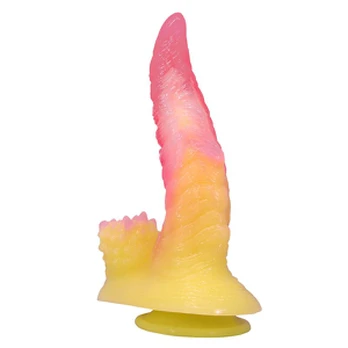 „Power Monsters Flamebeast“ – 22,5 cm banguotas Monster silikoninis dildo