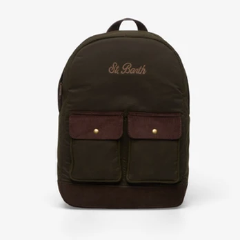 MC2 Saint Barth Cody Wax Backpack Black - Dydis Universalus (COD001200131M Kuprinės)