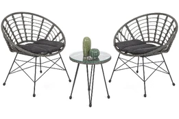 Lauko baldų komplektas Loreto, Grey/Grey kaina