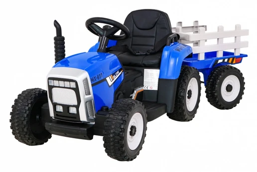 Tractor with Trailer BLOW Blue