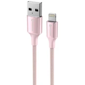Swissten Textile II USB - Lightning Data and Charging cable 1.5m kaina