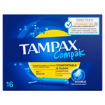 Tamponai TAMPAX COMPAK REGULAR, 16 vnt.
