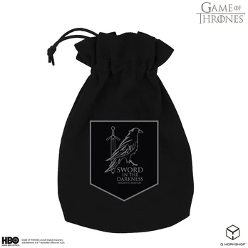 Game of Thrones. Night's Watch kauliukų maišelis Q-Workshop