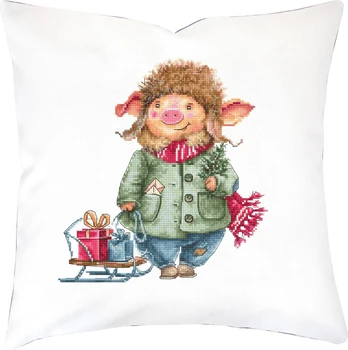 Pillow SPB202 - siuvinėjimo kryželiu rinkinys