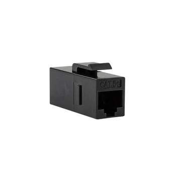 LogiLink Keystone Kupplung 2X RJ45 UTP , Cat.5e, juodas
