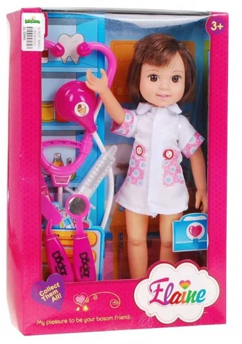 Lėlytė Elaine slaugytoja 31cm.