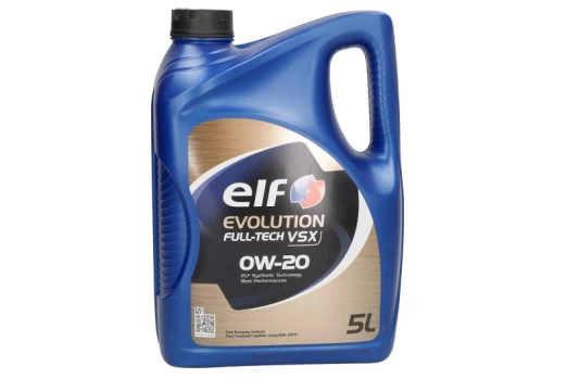 Variklių alyva ELF EVOLUTION (5L) 0W20 EVO FULLTECH VSX 0W20 5L