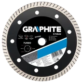 Graphite Grafitinis deimantinis diskas 125x22,2 mm turbo itin plonas - 57H621 kaina