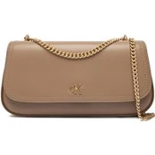Rankinė Calvin Klein Ck Convertible Chain Small Bag LV04F3172G Smėlio