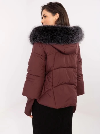 Striukė moterims -MBM-KR-26106.35-bordowy