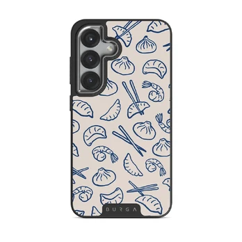 Takeout - Samsung Galaxy S25 Case, Elite Dark (Magnetic) / Silver