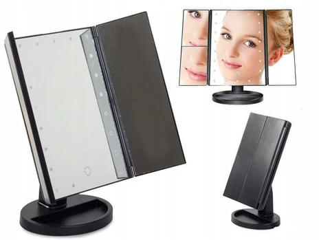 Kosmetinis veidrodis su LED apšvietimu