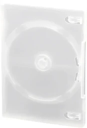 Amaray DVD case 14mm Premium, transparent kaina