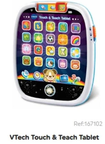 Vtech Touch & Teach Planšetė DK
