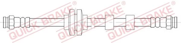 Stabdžių žarnelė QUICK BRAKE 22.939