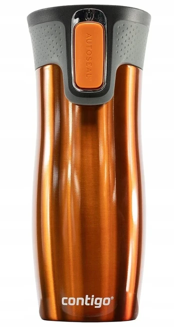 Terminis puodelis Contigo West Loop 2.0 470ml Autoseal - Oranžinis