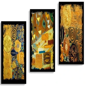 Paveikslas Wallity MDF0016, 20 cm x 50 cm, 3 vnt.