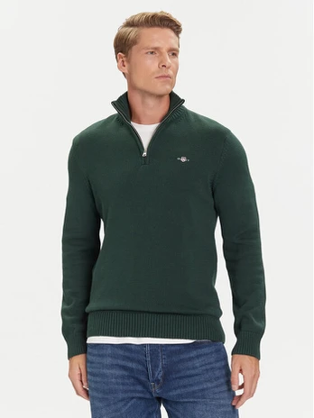Gant Megztinis 8030170 Žalia Regular Fit