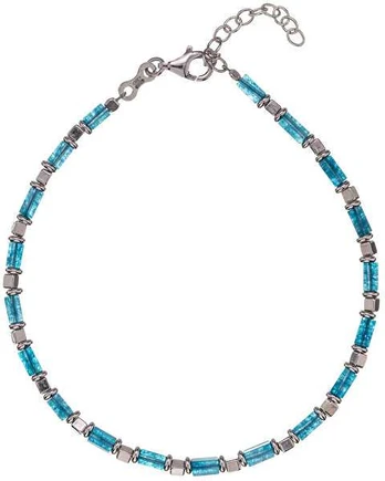 Alisia Stylish sidabrinis bracelet for men AL5096-Argento-Blu