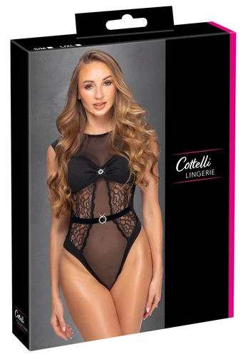 Cottelli lingerie Body Rhinestones S/M glaustinukė