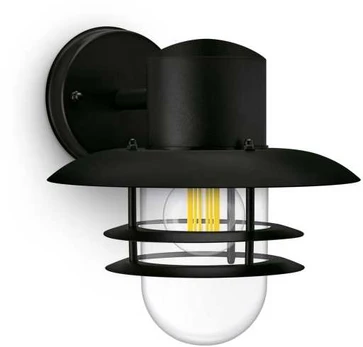 Philips Inyma Väggarmatur (E27-sockel) IP44 Svart