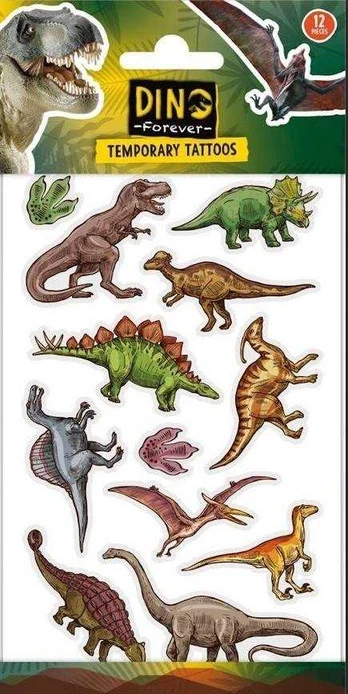 Boland Traciks Dinozaurų tatuiruotės