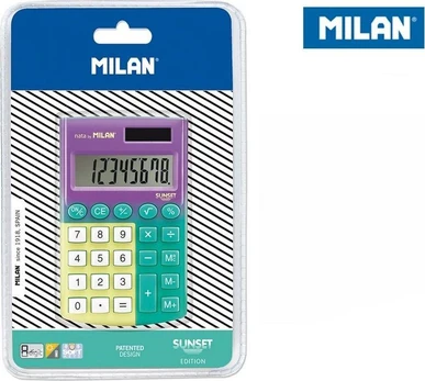 Milan Calculator Potet Calculator 8 skaitmenys