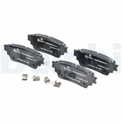 DELPHI LP3408 Brake pad set kaina