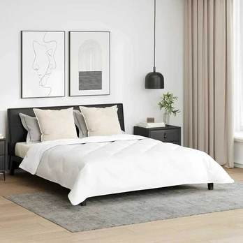 Žiemos antklodė 3 pcs Balta 200 x 200 cm Mikropluoštas