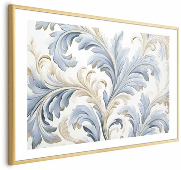 Artgeist Plakatas - Baroque Vines in Light Colors
