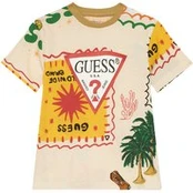 Guess Marškinėliai N6GI02 K8HM4 Smėlio Regular Fit