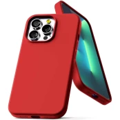 Dėklas Mercury Silicone Case Apple iPhone 14 Pro raudonas kaina
