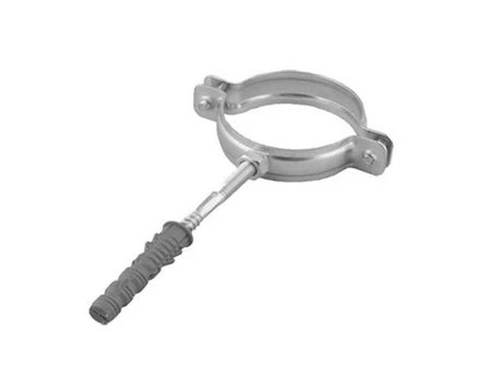 Metalinis vamzdžio laikiklis AQUER, 2 1/2'' (75-85 mm) M8/80 Su varžtu OM2 1/2
