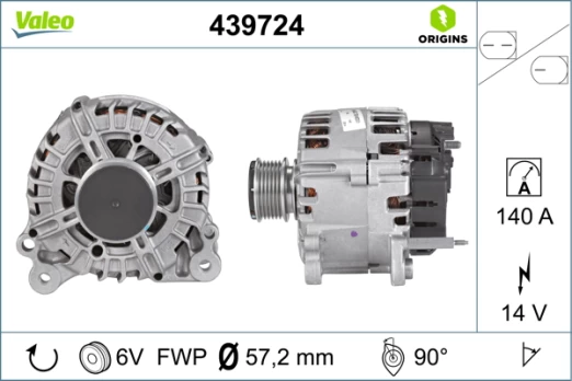 VALEO VAL439724 Alternator